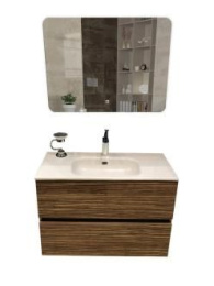 Тумба 80 Зебрано глянец Armadi Art VALLESSI 837-080-Z