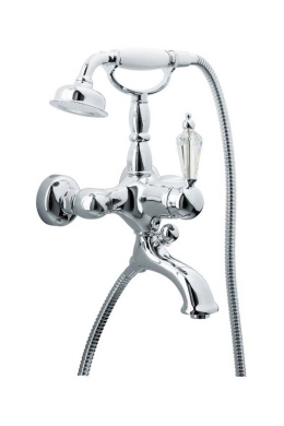 Фото Смеситель для ванны Boheme Brillante Ripresa (343) хром