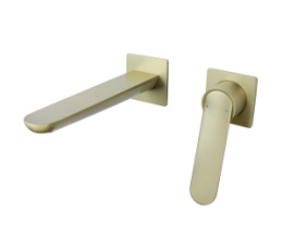 Смеситель встраиваемый настенный Bronze de Luxe Icon (7006CG) матовое золото