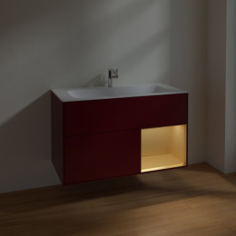 Villeroy Boch Finion F040HFHB Тумба под раковину 996х498 мм (gold matt/peony matt)