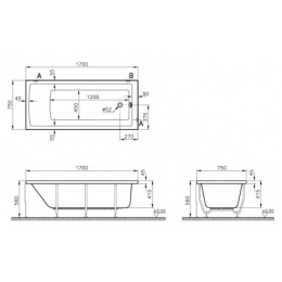 Комплект ножек Vitra Neon (59990228000) хром