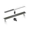 Душевой лоток Timo Drain System 600 DS230206/18 Черное золото, с двусторонней панелью под плитку
