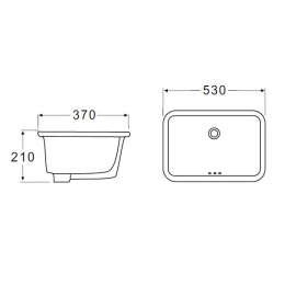 Накладная раковина BelBagno BB1006