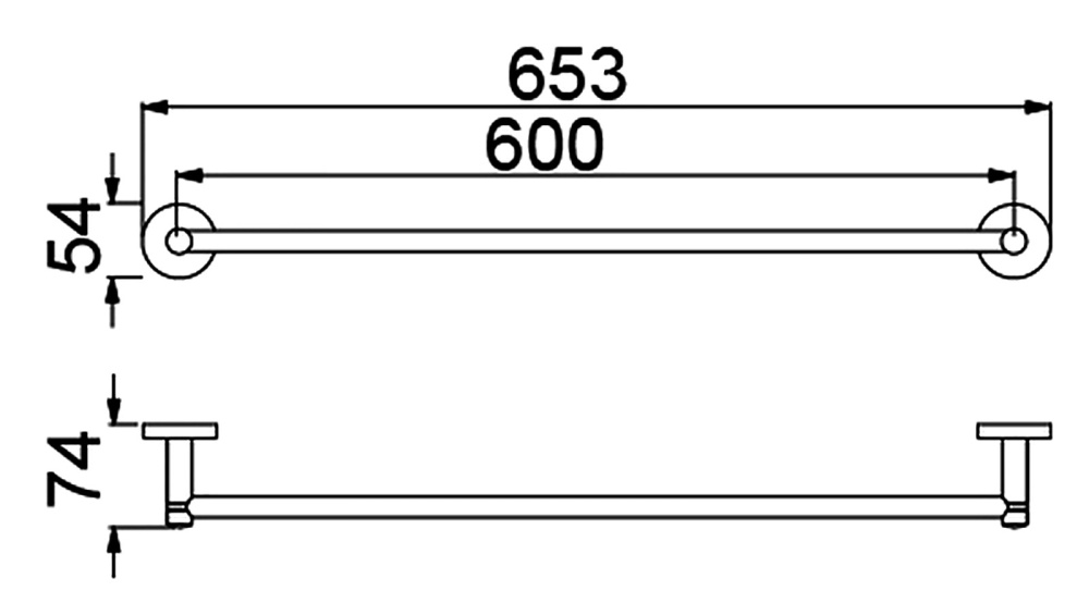 Фото Полотенцедержатель Timo Saona 13053/19 розовое золото
