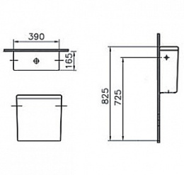 Бачок для унитаза Vitra S50 (5422B003-5450) белый