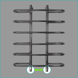Фото Водяной полотенцесушитель Energy Aero 60х60