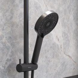 Душевая система Damixa Apollo (947730300) черный