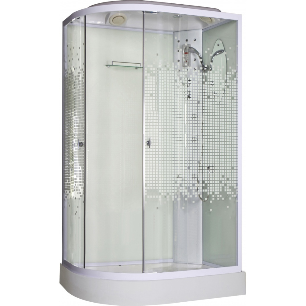 Душевая кабина 120x80x220 Niagara (NG-303-01RN) акрил, Поддон низкий