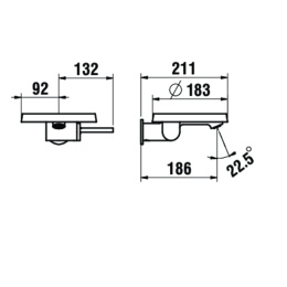 Фото Смеситель для раковины Laufen Kartell by Laufen 3.1133.7.004.120.1
