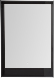 Зеркало с LED подсветкой Aquanet Милан (00306383) Черный
