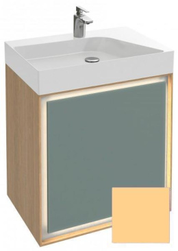 Тумба под раковину Jacob Delafon Rythmik Pure 65 см EB1770- S07, цвет желтый сатин