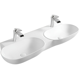 Фото Раковина SantiLine 120 SL-2113 двойная Белая