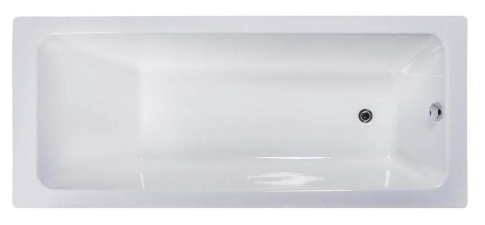 Фото Чугунная ванна Wotte Line Plus 1800x800 пристенная, белая