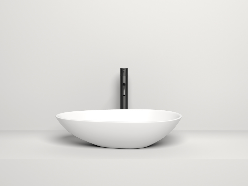 Фото Раковина накладная Salini Callista (1101101G) белый