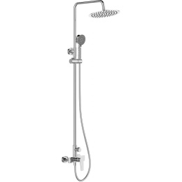 Душевые системы Душевая стойка BelBagno Ancona (ANCONA-DOCM-CRM) хром