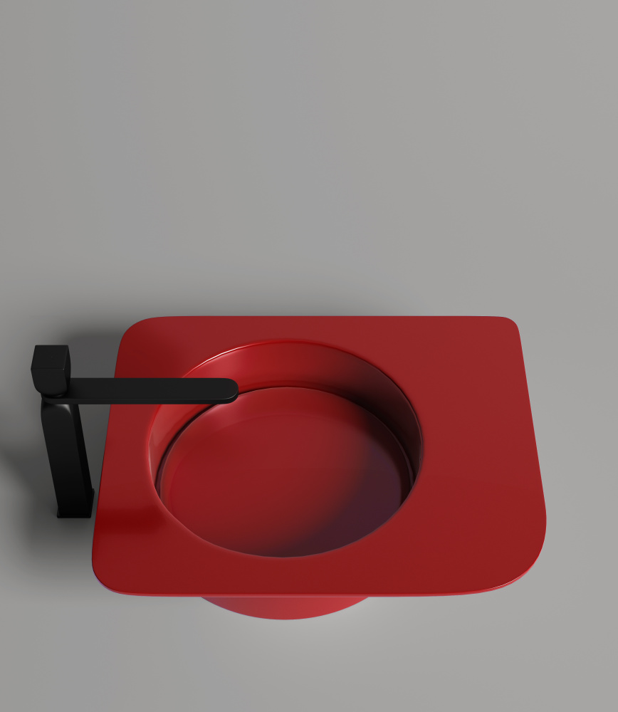 Фото Раковина накладная Salini Ninfea (110521MRH)