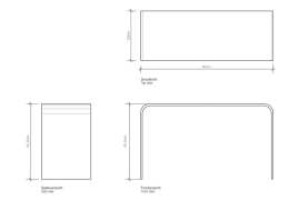 Скамейка Decor Walther Universal (0508360), черный