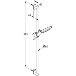 Душевой гарнитур Kludi Freshline (6794005-00) хром