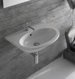 Фото Раковина подвесная Globo 4ALL (MD070.BI) белый