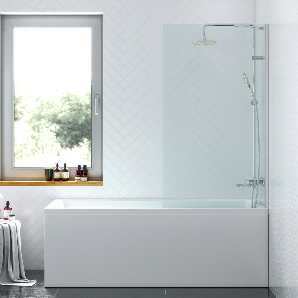 Damixa Skyline DX35WBS-080-140MT Душевая шторка на ванну 80х140 см