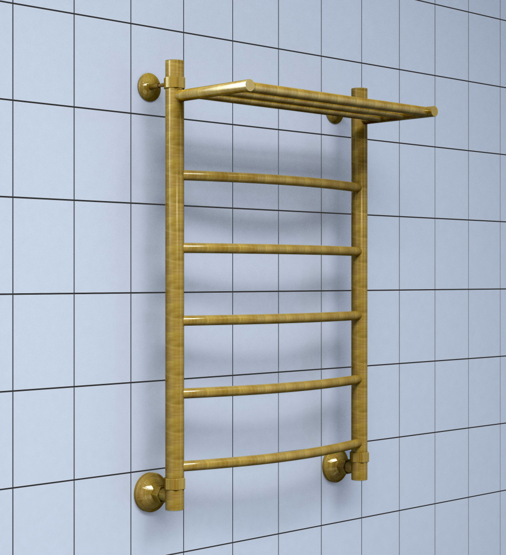 Полотенцесушитель электрический Ника ARC ЛД/ВП, левый тэн ЛД ВП 80/50 лев