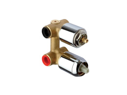 Фото Внутренняя часть встраиваемого смесителя Mamoli Sadler 270300000021 для душа на 2вых., Chrome