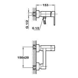 Teka Aura 50231020N Смеситель для душа