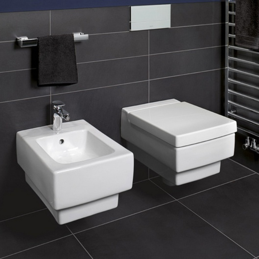 Villeroy&Boch Memento 54280001 Биде подвесное (альпийский белый)