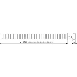 Душевой лоток AlcaPlast (APZ1-950) серый
