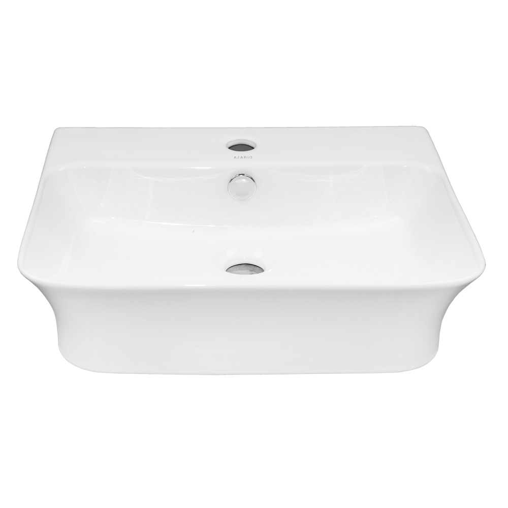 Раковина накладная Azario  (AZ-2258) Белый глянцевый