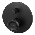 Смеситель для душа Remer Element ET09HNO, черный матовый