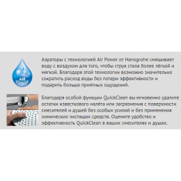 Смеситель Hansgrohe Talis E 71741000 для ванны