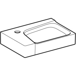 Geberit Xeno2 500.528.01.1 Раковина, подвесная