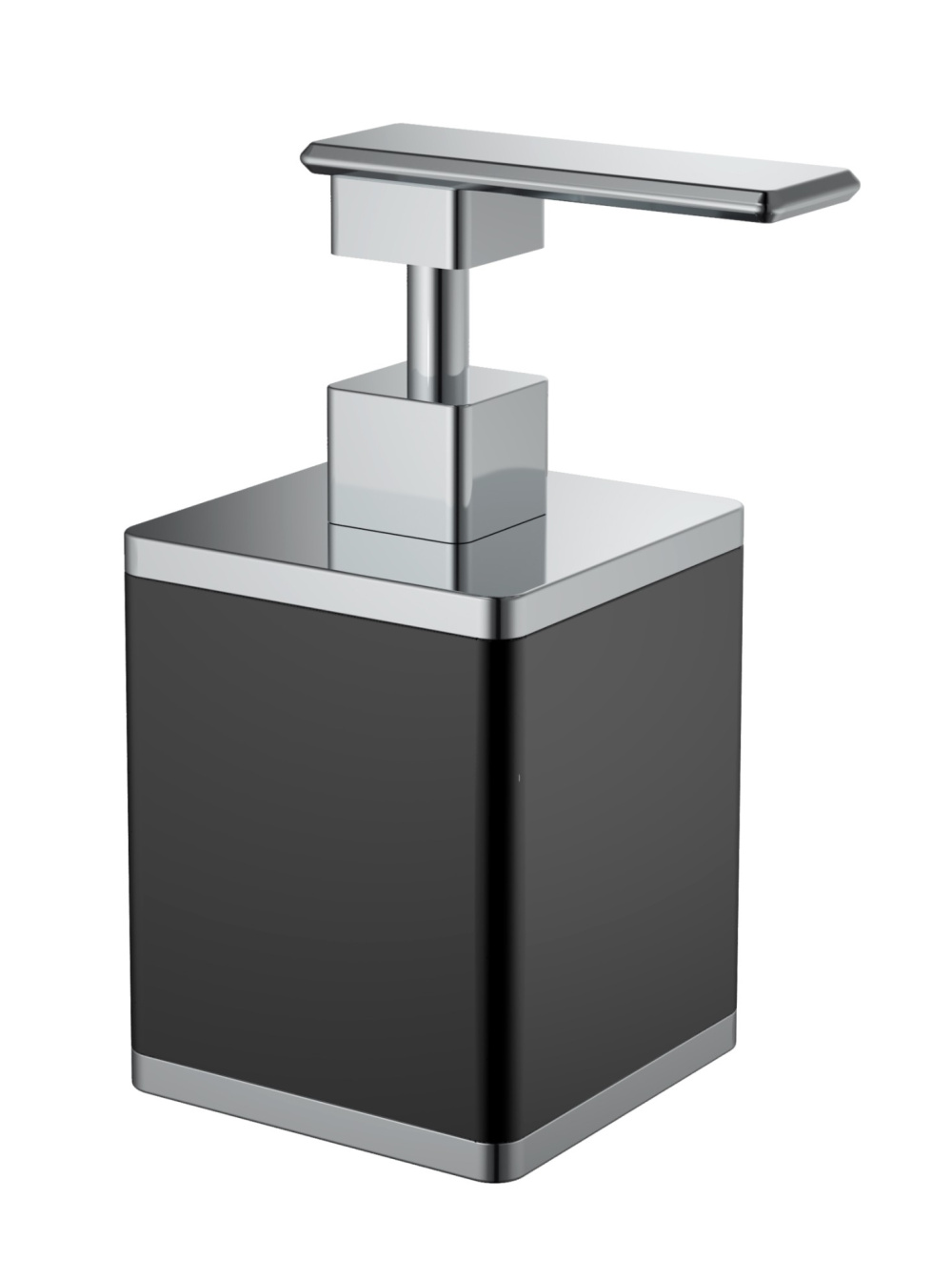 Диспенсер Boheme (10969-B-CR) черный, хром