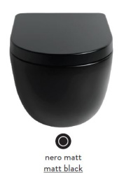 Фото Биде подвесное ArtCeram File (FLB001 17 00) черный