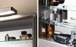 Фото Зеркальный шкаф Keuco Elegance 21601171102, алюминий