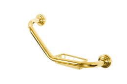 Фото Поручень для ванны с мыльницей Boheme Imperiale (10422) золото