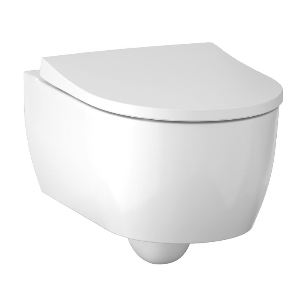 Geberit iCon 500.060.TC.I Комплект инсталляция и унитаз подвесной безободковый, цвет унитаза: белый