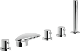 Фото NOBILI AV00156/2CR_LV Смеситель для ванны (хром)