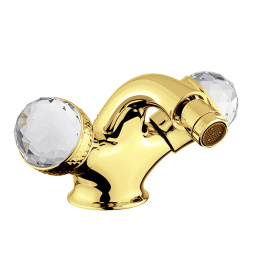 Фото Migliore Axo Swarovski 18503 Смеситель для биде, золото