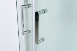 Душевая кабина 90x90x225 BelBagno (UNO-CAB-R-2-90-C-CR) хром, Без гидромассажа, акрил, Поддон средни