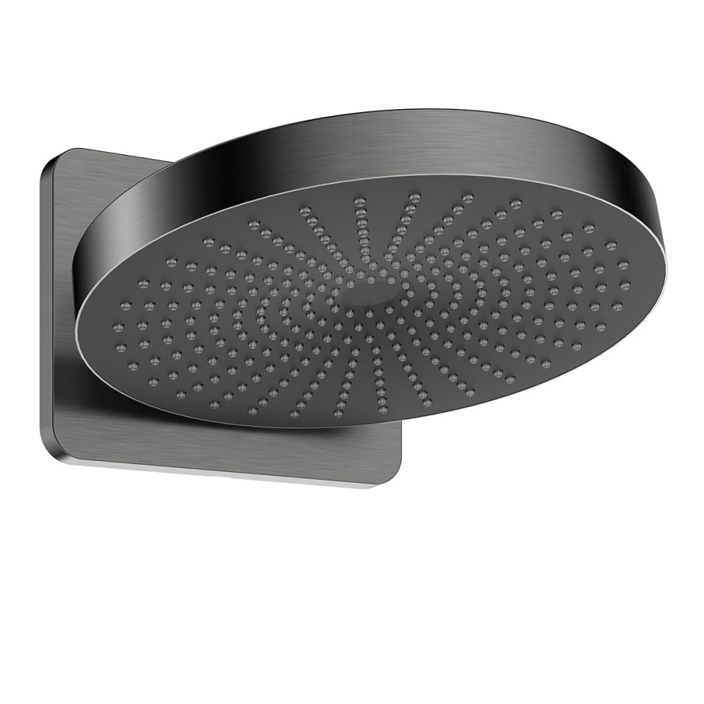 Фото Верхний душ Vincea Inspire (VSHD-3I1CGM) вороненая сталь