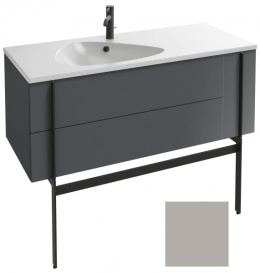 Тумба под раковину Jacob Delafon Nouvelle Vague 120 см, EB3036-M54, цвет - серый титан матовый
