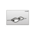 Кнопка смыва Creavit (GP1004.00) хром глянцевый