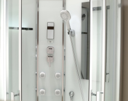 Фото Душевая кабина 80x80x220 Black&White (G5501 800)