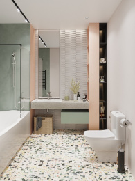 Фото SANTEK 1.WH50.1.573 Лайн Rimless унитаз-компакт безободковый