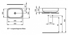 Ideal Standard Simply U T012601 (55 см)