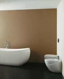 Чаша для унитаза приставного Azzurra Clas CLA100B1/P