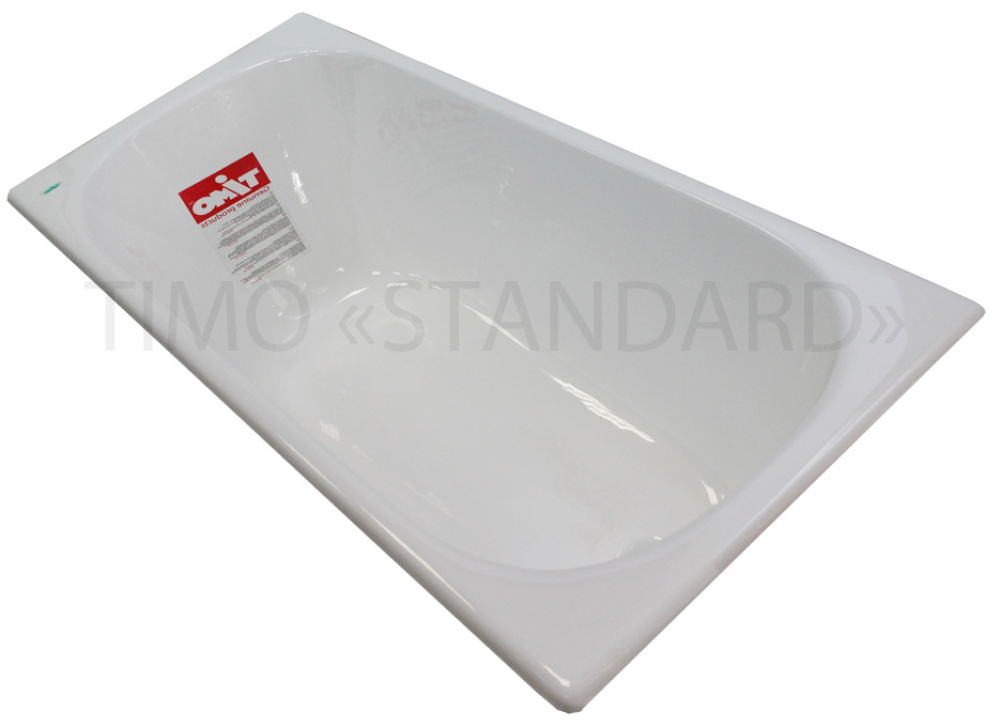 Фото ВАННА чугунная TIMO STANDARD 3V- 150x70x46