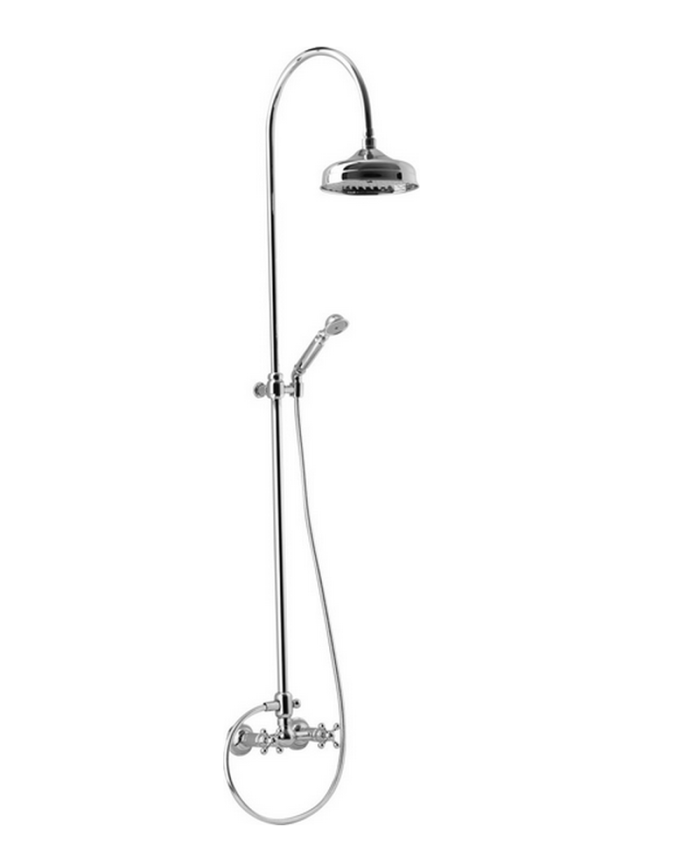 Фото Душевая система Cisal Arcana Ceramic AC00405221, хром